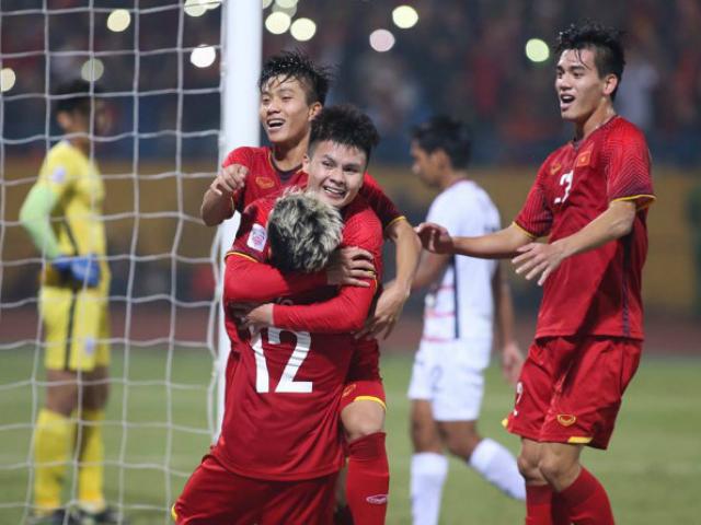 Bảng xếp hạng FIFA tháng 3: Việt Nam ”ông lớn” châu Á hơn Thái Lan 18 bậc