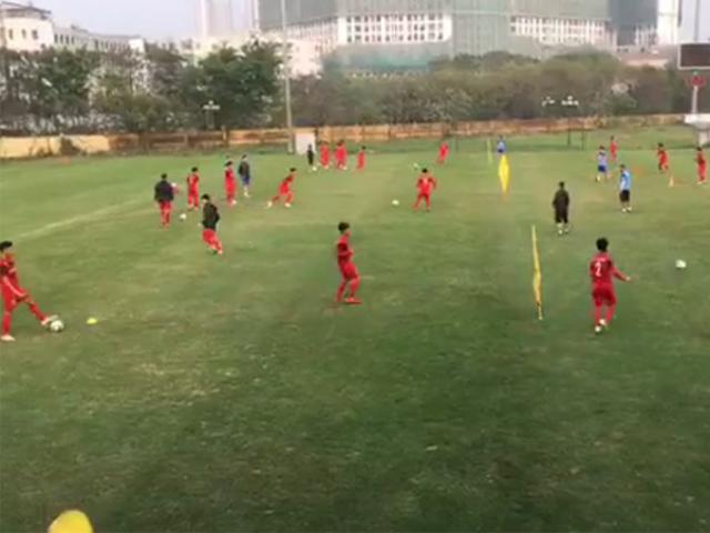 U23 Việt Nam tập đấu Thái Lan: Thầy Park đòi hỏi cực cao, chuyền chạy chóng mặt