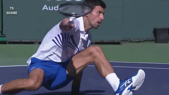 Djokovic - Kohlschreiber: Địa chấn kinh hoàng, &#34;nhà Vua&#34; ôm hận - 1