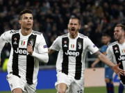 Bóng đá - Juventus ngược dòng kinh điển như MU: Ronaldo hóa &quot;Thánh&quot;