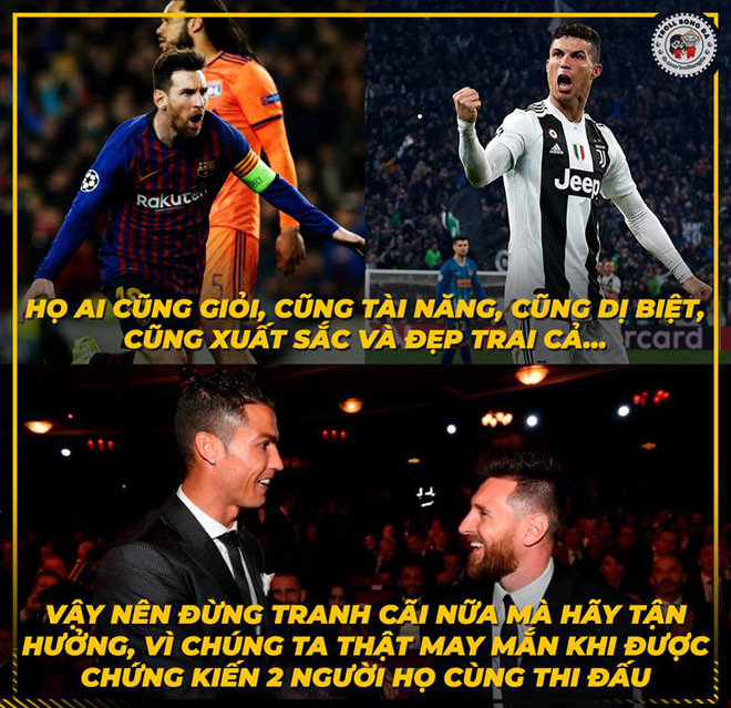 Dân mạng &#34;ngả mũ&#34; trước Messi, hóng đại chiến Ronaldo tại C1 - 2