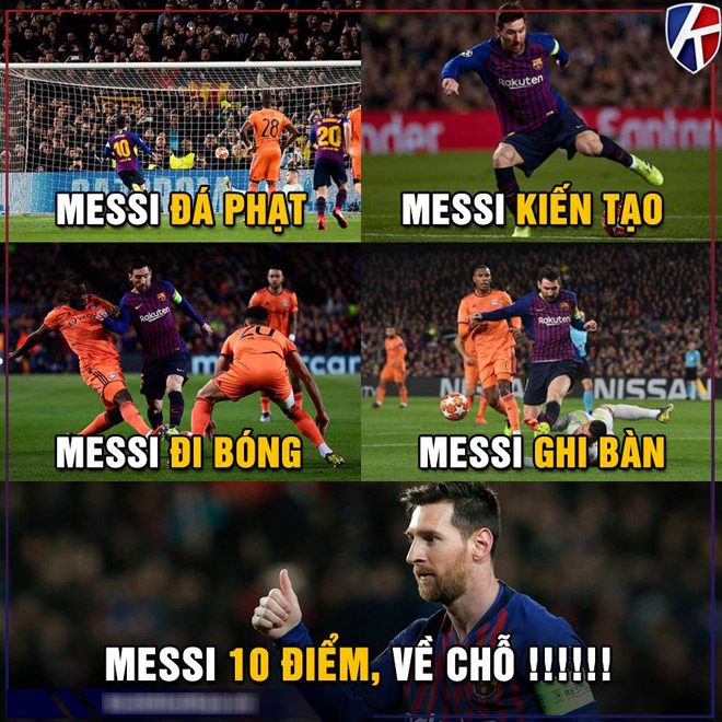 Dân mạng &#34;ngả mũ&#34; trước Messi, hóng đại chiến Ronaldo tại C1 - 6