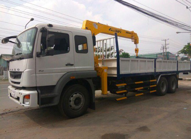 Giá xe tải cẩu mới nhất tại Hà Nội