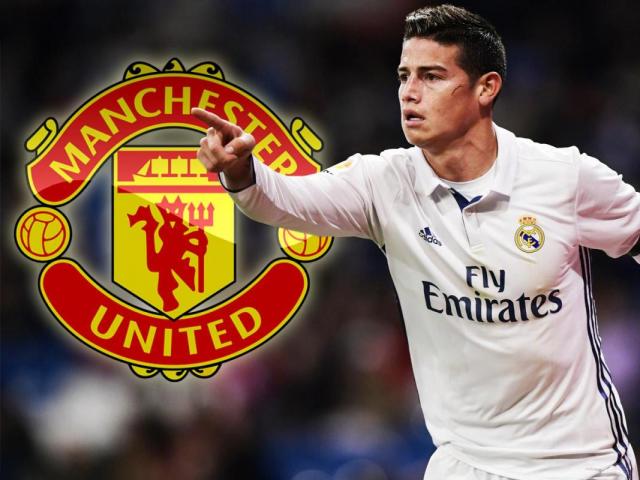 Tin HOT bóng đá tối 17/3: Real báo giá sốc bán James Rodriguez cho MU