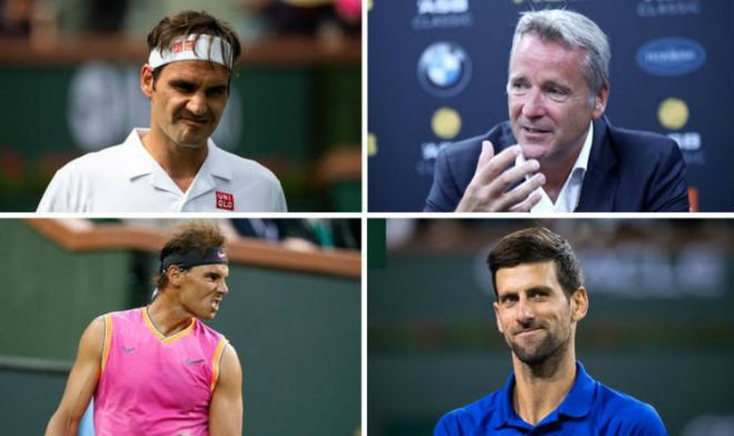 Đua ghế &#34;ông trùm&#34; tennis cực nóng: Sau Nadal, Federer &#34;dằn mặt&#34; Djokovic - 1