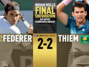 Thể thao - Chung kết Indian Wells Masters: Federer quyết vượt kỷ lục Djokovic