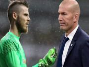 Bóng đá - &quot;Ông trùm&quot; Zidane thải hồi Courtois: Bất ngờ nhắm De Gea, MU choáng váng