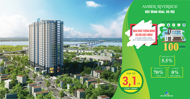 Mua nhà thông minh, rinh ưu đãi cực “chất” cùng Amber Riverside - 1