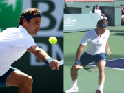 Thể thao - Siêu phẩm Indian Wells: Federer tung hết &quot;bài tủ&quot; vẫn dính đòn kết liễu