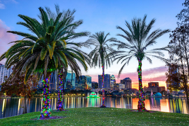 Orlando, Mỹ (94,34 USD): Thành phố ở bang Florida nổi tiếng với các khu vui chơi và giải trí đẳng cấp thế giới.