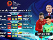 Bóng đá - U23 Việt Nam tự tin quyết thắng Thái Lan, Indonesia  vòng loại U23 Châu Á