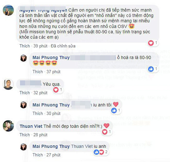 Mai Phương Thúy chi 700 triệu đồng làm từ thiện: &#34;Tôi cũng định âm thầm...&#34; - 3