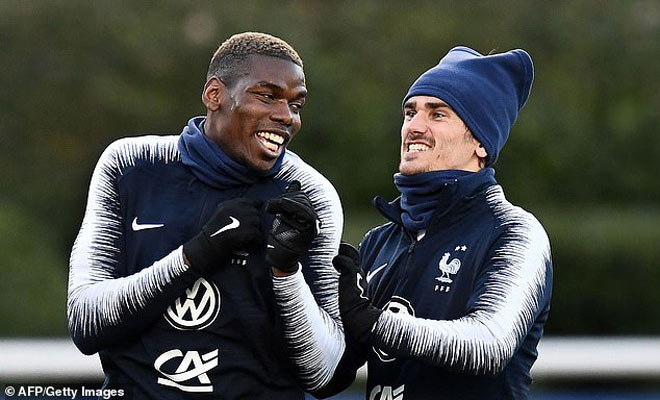 MU mở hàng “bom tấn” hè 2019: Pogba &#34;hạ gục&#34; Griezmann 120 triệu euro - 2