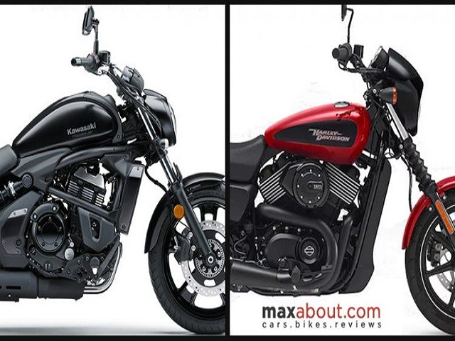 Kawasaki Vulcan S ”so găng” Harley Davidson Street 750