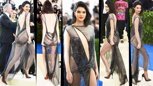 Trong đó bộ đầm lai nội y của La Perla tại Met Gala 2015.