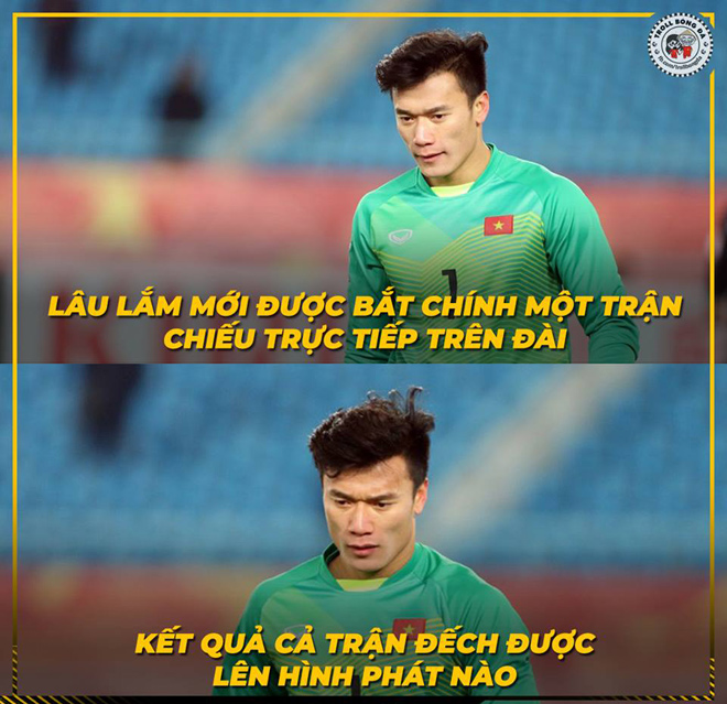 Ảnh chế màn thể hiện &#34;mờ nhạt&#34; của Bùi Tiến Dũng trước U23 Brunei - 4