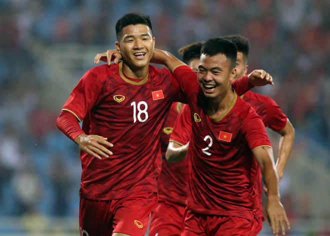 Hình ảnh ấn tượng U23 Việt Nam trận ra quân đua kỳ tích mới giải U23 châu Á - 4