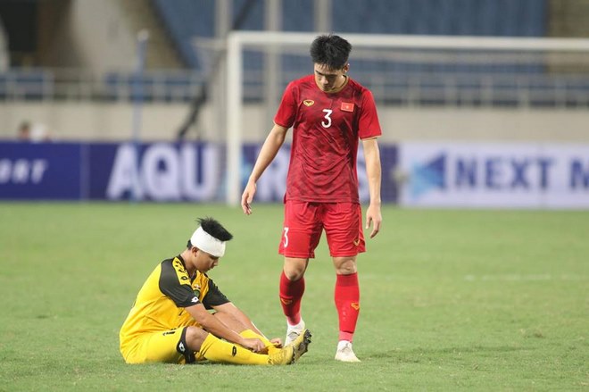 U23 Việt Nam thắng to Brunei: Bất ngờ hành động của học trò Park Hang Seo - 8