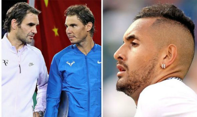 Giật mình “Trai hư” Kyrgios nói lời &#34;dao đâm&#34; với tam đại anh hào tennis - 1