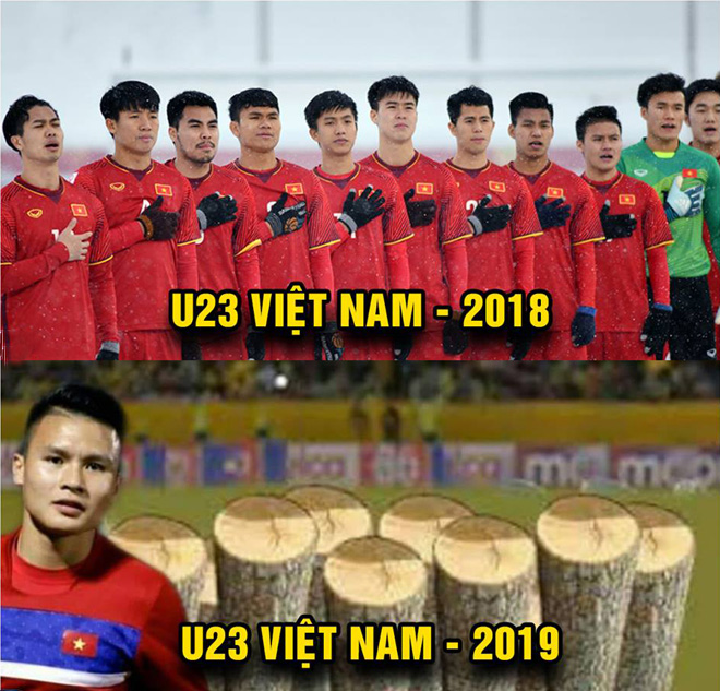 Ảnh chế chiến thắng &#34;nghẹt thở&#34; phút cuối của U23 Việt Nam - 1