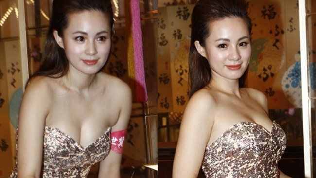 Hình ảnh Lữ Tinh Tinh khi còn xuân sắc bị ép đi tiếp rượu đại gia với trang phục gợi cảm. Hiện tại, người đẹp 8X theo đuổi lĩnh vực nghệ thuật. Cô tham gia nhiều bộ phim điện ảnh và truyền hình của Hong Kong.