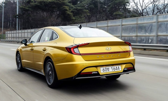 Ảnh thực tế Hyundai Sonata 2020 thế hệ mới tại Hàn Quốc - 5