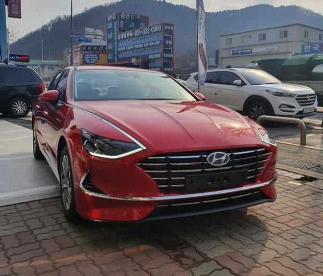 Ảnh thực tế Hyundai Sonata 2020 thế hệ mới tại Hàn Quốc - 3