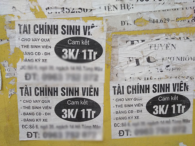 Tín dụng đen lãi suất 200%/năm bủa vây, “siết cổ” sinh viên - 1