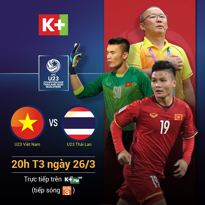 U23 Việt Nam - U23 Thái Lan: “Cuộc chiến” giành ngôi đầu - 1