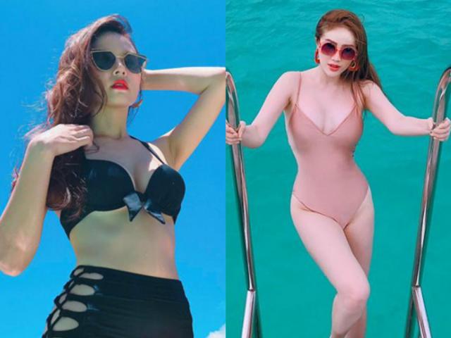 Gái ngoan showbiz hiếm hoi thử nghiệm bikini, monokini khoét hiểm