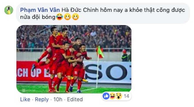 Đức Chinh vào Facebook Quang Hải tự khen &#34;đẹp trai&#34; và phản ứng của dân mạng - 8