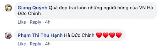 Đức Chinh vào Facebook Quang Hải tự khen &#34;đẹp trai&#34; và phản ứng của dân mạng - 4