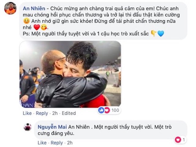 Đình Trọng của U23 Việt Nam vừa online, Facebooker rần rần hỏi thăm sức khỏe