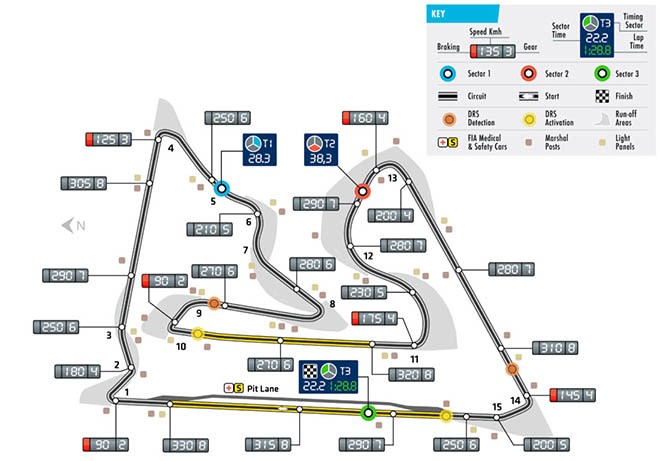 Đua xe F1, Bahrain GP: Đọ sức dưới màn đêm ở sa mạc Trung Đông - 1