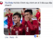 Công nghệ thông tin - Đức Chinh vào Facebook Quang Hải tự khen &quot;đẹp trai&quot; và phản ứng của dân mạng