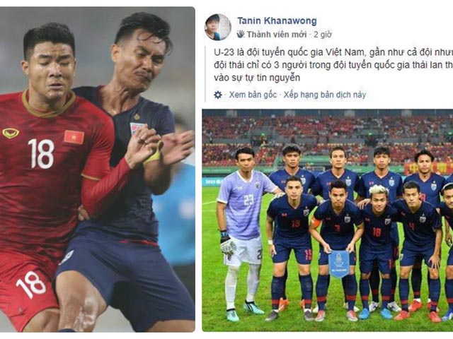 Fan Thái không phục: Tố "đội tuyển Việt Nam" bắt nạt U23 Thái Lan