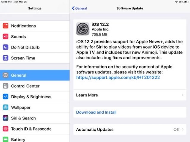 Vì sao nên cập nhật iOS 12.2 ngay cho iPhone?