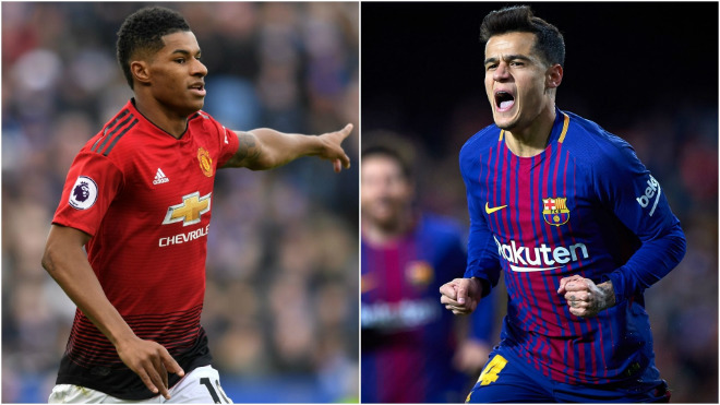 Barca tính gây sốc: Gạ MU đổi Coutinho 160 triệu euro lấy Marcus Rashford - 1