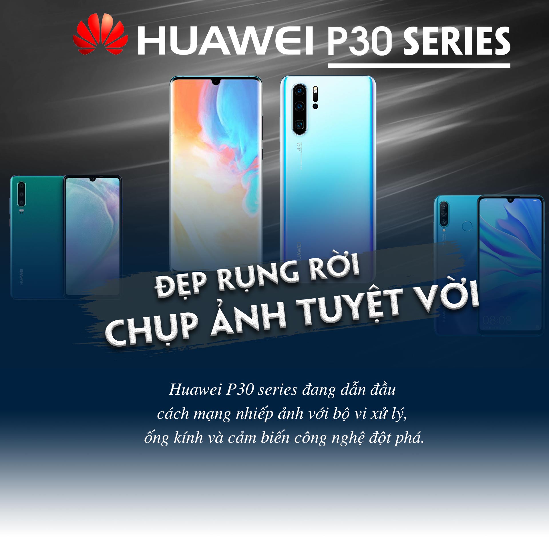 Huawei P30 Pro trình làng: Đẹp rụng rời, chụp ảnh tuyệt vời - 1