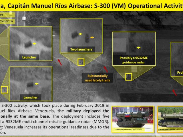 Hình ảnh S-300 sẵn sàng khai hỏa ở căn cứ quan trọng nhất của Venezuela