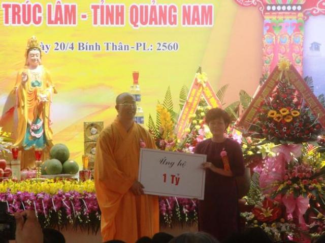Giám đốc Cty Ba Vàng Quảng Nam cùng họ, quê với trụ trì chùa Ba Vàng Quảng Ninh