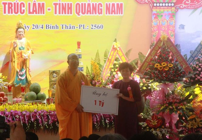 Giám đốc Cty Ba Vàng Quảng Nam cùng họ, quê với trụ trì chùa Ba Vàng Quảng Ninh - 3