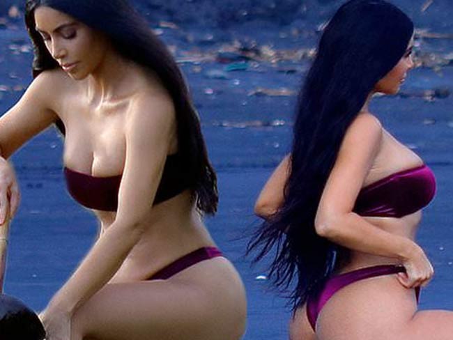 Kim Kardashian được xem là biểu tượng phong cách hiện đại.