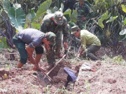 Pháp luật - Phát hiện kho gỗ mun khủng trong lòng đất Phong Nha - Kẻ Bàng