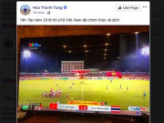 Công nghệ thông tin - Dân mạng lại &quot;phát sốt&quot; khi U19 Việt Nam &quot;xử đẹp&quot; U19 Thái Lan