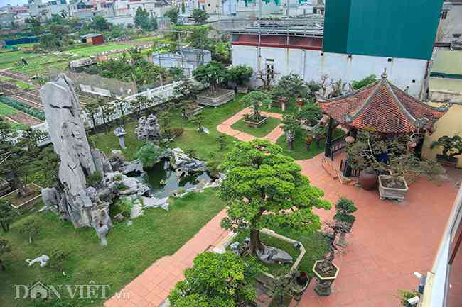 Khu vườn có tên là "Thành Công Kỳ Viên",&nbsp;tọa lạc tại phường Yên Sở (Hoàng Mai, Hà Nội), có diện tích 2000 m2. Vườn thuộc sở hữu của&nbsp;nghệ nhân Nguyễn Trọng Thành, được&nbsp;xây dựng từ năm 2007.