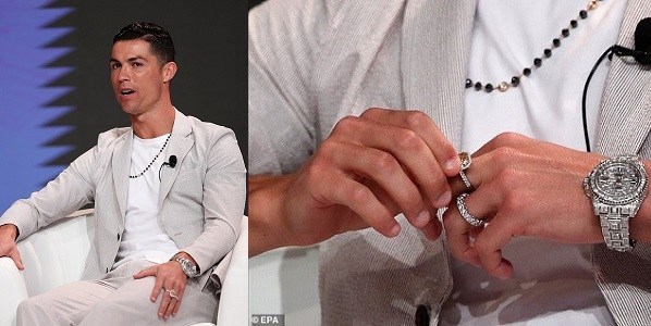 Chiếc đồng hồ của Cristiano Ronaldo là chiếc đồng hồ đắt nhất mà Rolex từng chế tạo (Nguồn: BI)