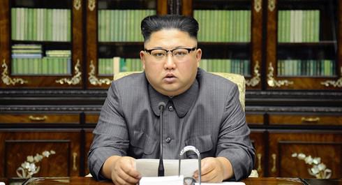 Chủ tịch Triều Tiên Kim Jong Un. Ảnh: AP