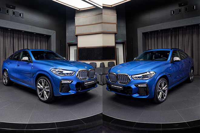 Cận cảnh BMW X6 M50i màu xanh Riverside Blue, giá từ 1,98 tỷ đồng - 1