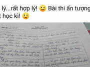 Giáo dục - du học - Nữ sinh lớp 10 lấy thầy giáo làm ví dụ ‘cực hay’ trong bài thi học kỳ 1